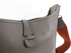 Hermes Evelyne III 29 Clemence Etoupe with Rust Strap