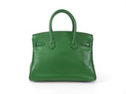 Hermes Birkin 30 Swift Green Vert Bengale PHW Bag