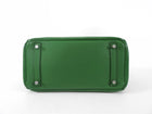 Hermes Birkin 30 Swift Green Vert Bengale PHW Bag