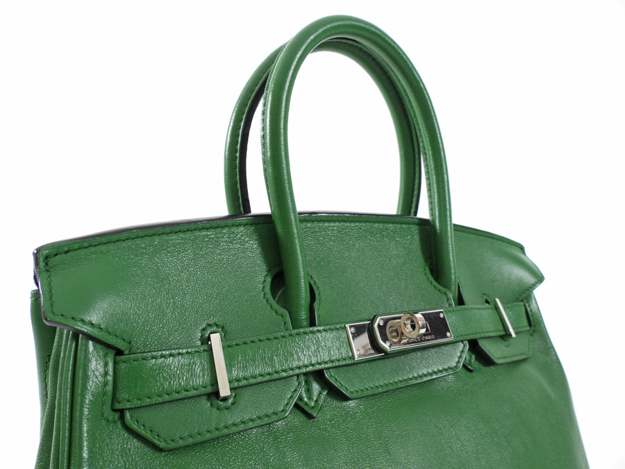 Hermes Birkin 30 Swift Green Vert Bengale PHW Bag