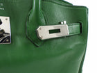 Hermes Birkin 30 Swift Green Vert Bengale PHW Bag