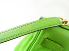 Hermes Vintage 1997 Apple Green Gulliver Leather Kelly 32cm Bag GHW