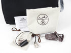 Hermes Black Leather and Toile Herbag Zip 39 Messenger Bag