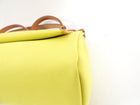 Hermes Herbag Zip 31  Retourne Lime / Naturel Sable