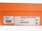 Hermes White Leather High Top Daydream Kelly Lock Sneaker - 36 / 5.5