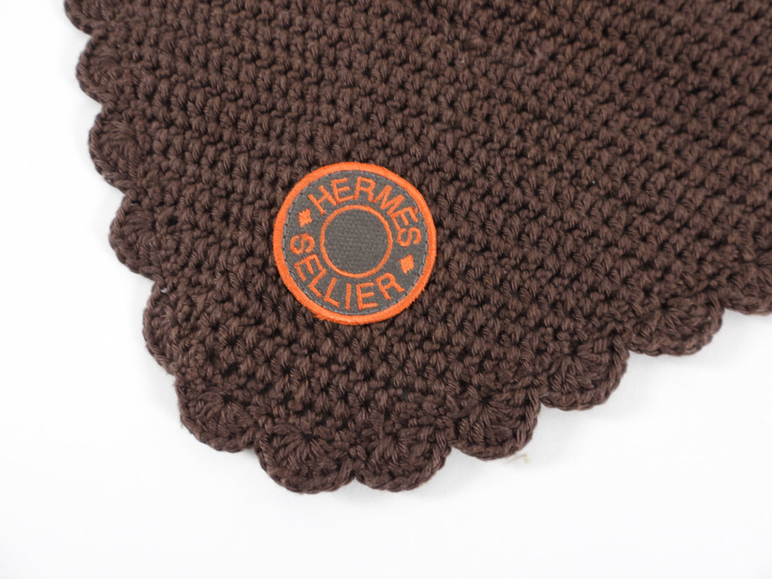 Hermes Equestrian Horse Knit Cap and Loop Polo Wraps.