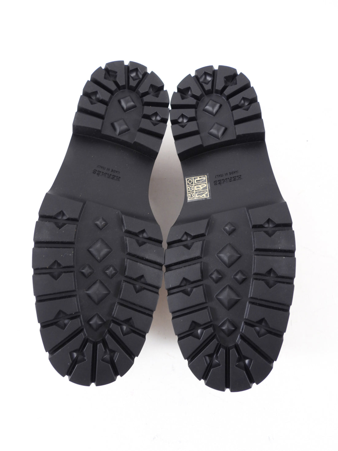 Hermes Tan Icone Shearling Kelly Loafer Shoes - 37