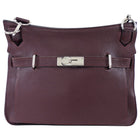 Hermes Jypsiere 34 Togo Prune Crossbody Bag PHW