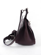 Hermes Jypsiere 34 Togo Prune Crossbody Bag PHW