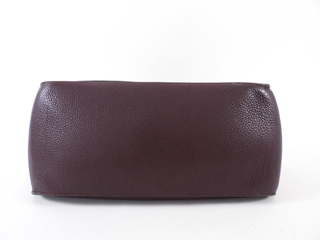 Hermes Jypsiere 34 Togo Prune Crossbody Bag PHW