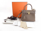 Hermes Kelly II Retourne 25 Etoupe Togo GHW - 2024