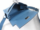 Hermes Kelly Messenger PM Evercolour New Blue Jean PHW