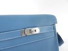 Hermes Kelly Messenger PM Evercolour New Blue Jean PHW