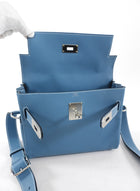 Hermes Kelly Messenger PM Evercolour New Blue Jean PHW