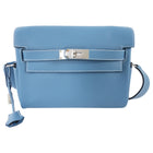 Hermes Kelly Messenger PM Evercolour New Blue Jean PHW