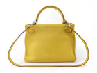 Hermes Kelly 28 Togo Jaune Ambre PHW Bag
