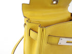 Hermes Kelly 28 Togo Jaune Ambre PHW Bag