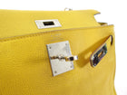 Hermes Kelly 28 Togo Jaune Ambre PHW Bag