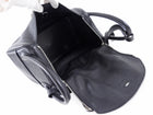 Hermes Black Clemence Leather Lindy 30 Bag PHW
