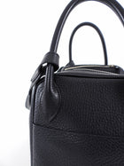 Hermes Black Clemence Leather Lindy 30 Bag PHW