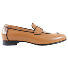 Hermes Tan Leather Paris Loafer with PHW H Buckle - 36.5