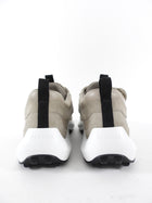 Hermes Grey Leather Loop Sneakers - 37