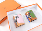 Hermes La Serpentine 2 Mugs Set - Horse