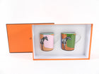 Hermes La Serpentine 2 Mugs Set - Horse