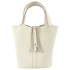 Hermes Picotin Lock 22 Bag in Clemence Beton Leather PHW