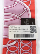 Hermes Lift Profile Hot Coral Pink Silk Twilly Scarf