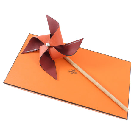 Hermes 2022 VIP Gift Red Pinwheel