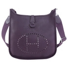 Hermes 2022 Evelyne III 29 PM Dark Purple Raisin Clemence Leather