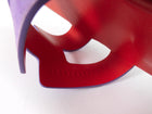 Hermes Purple Suede and Red Leather Oran Sandal - 38 / 7.5