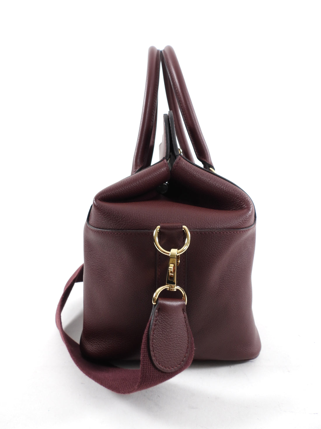 Hermes Sac Toolbox 26 Bordeaux Veau Evercolor