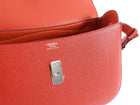 Hermes Rouge Casque Red Epsom Harnais Saddle Bag