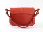 Hermes Rouge Casque Red Epsom Harnais Saddle Bag
