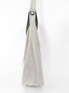 Hermes Vintage 2000's Black Leather and Toile Sac Luco Hobo Bag