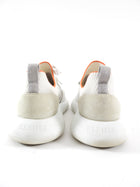 Hermes White Stretch Sock Crew Sneakers - 35.5