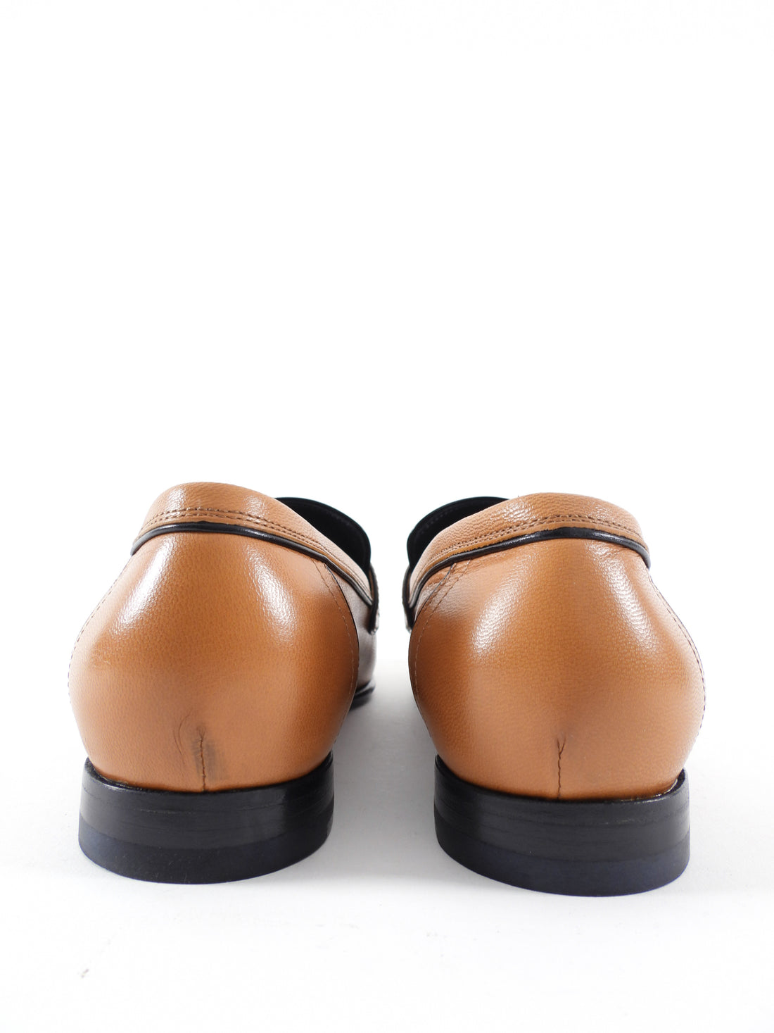 Hermes Tan Leather Paris Loafer with PHW H Buckle - 36.5