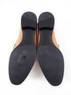 Hermes Tan Leather Paris Loafer with PHW H Buckle - 36.5