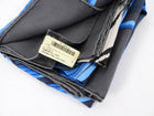 Hermes Silk Twill 140cm Giant Shawl Scarf Tigre Royal Blue Graphite, Beige