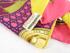 Hermes Les Voitures en Transformation Pink White Lime 90cm Scarf