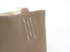 Hermes Taupe Craie Neo Double Sens 35 Swift Leather Reversible Tote Bag