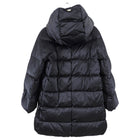 Herno Black Nylon Down Long Puffer Hooded Coat - IT44 / 6 / 8