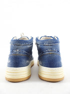 Hogan Blue Denim High Top Sneakers - 37