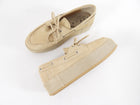 Hogan H681 Beige Suede Platform Boat Shoes Loafers - 37 (36.5)