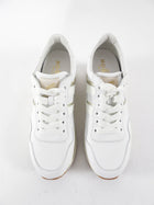 Hogan White Leather Midi H222 Platform Sneakers - 36.5