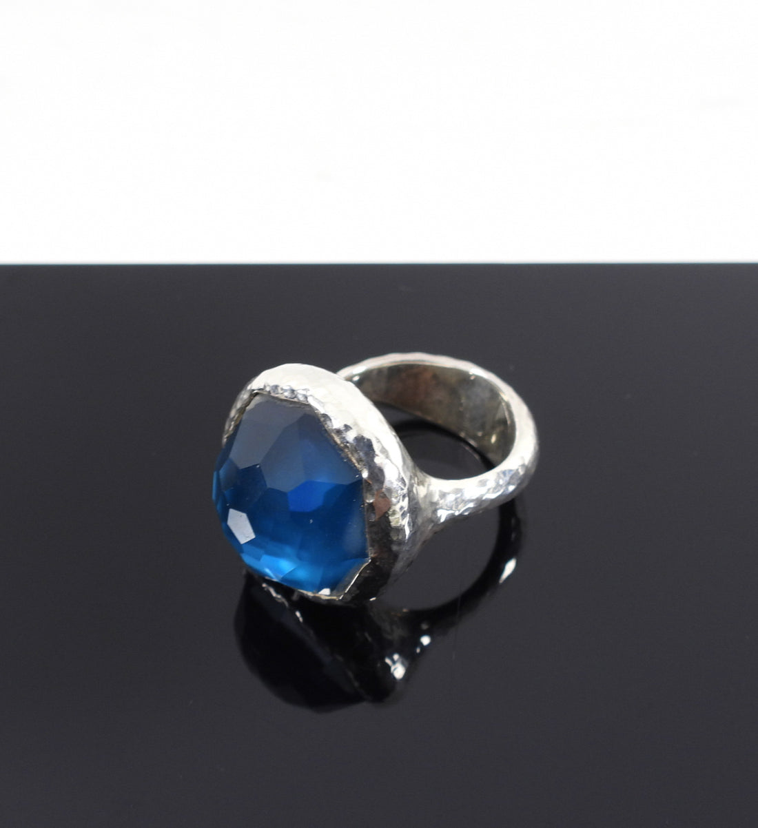 Ippolita Sterling Silver Rock Candy Ring Blue - 7.5