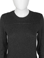 Isabel Marant Charcoal Grey Jozira Knit Maxi Wrap Knot Dress - 38