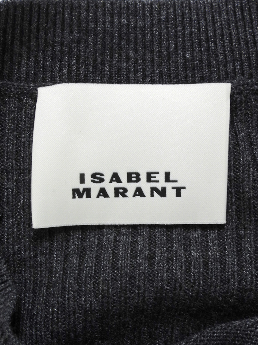 Isabel Marant Charcoal Grey Jozira Knit Maxi Wrap Knot Dress - 38